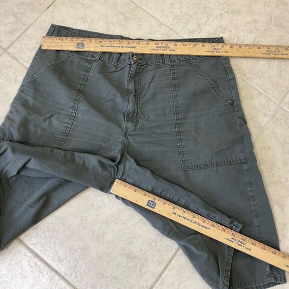 Genuine Dickies Ripstop Shorts Mens SIZE 40 Gray Loose Fit Multi-Use Pocket - Picture 7 of 10